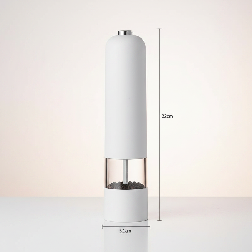 Electric Salt & Pepper Grinder Set